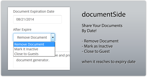 documentSide Expired Documents